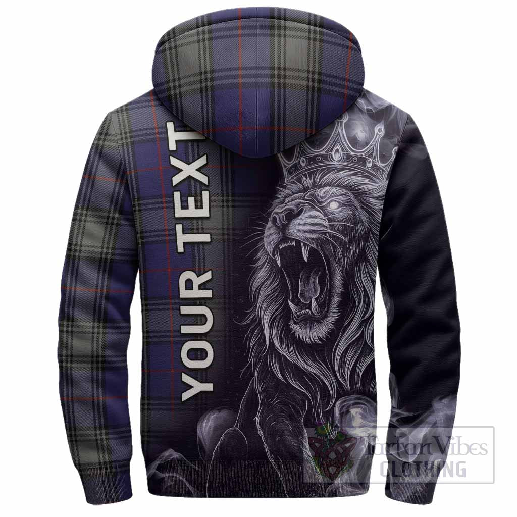 Kinnaird Tartan Sherpa Hoodie Roaring Lion Heritage