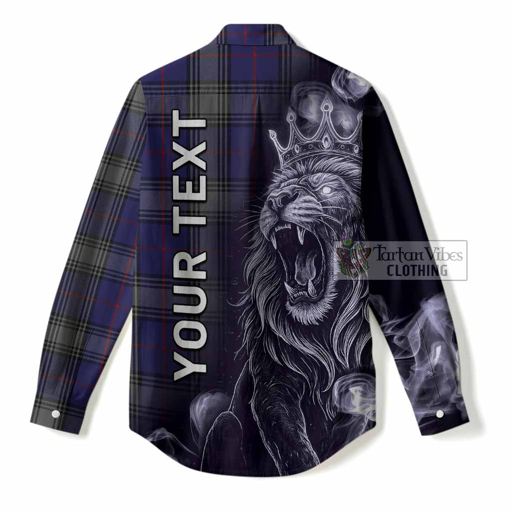Kinnaird Tartan Women Casual Shirt Roaring Lion Heritage
