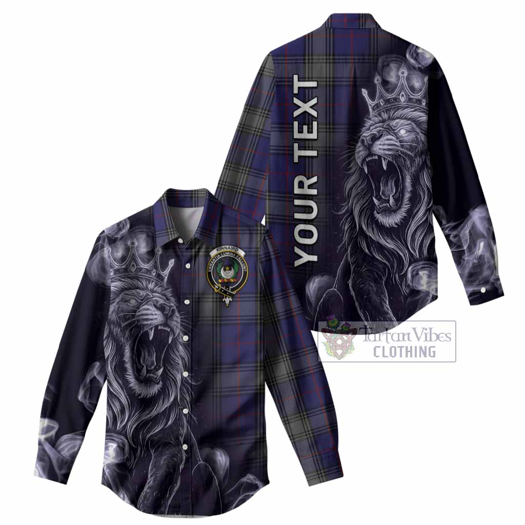 Kinnaird Tartan Women Casual Shirt Roaring Lion Heritage