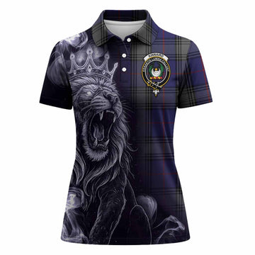 Kinnaird Tartan Women Polo Shirt Roaring Lion Heritage