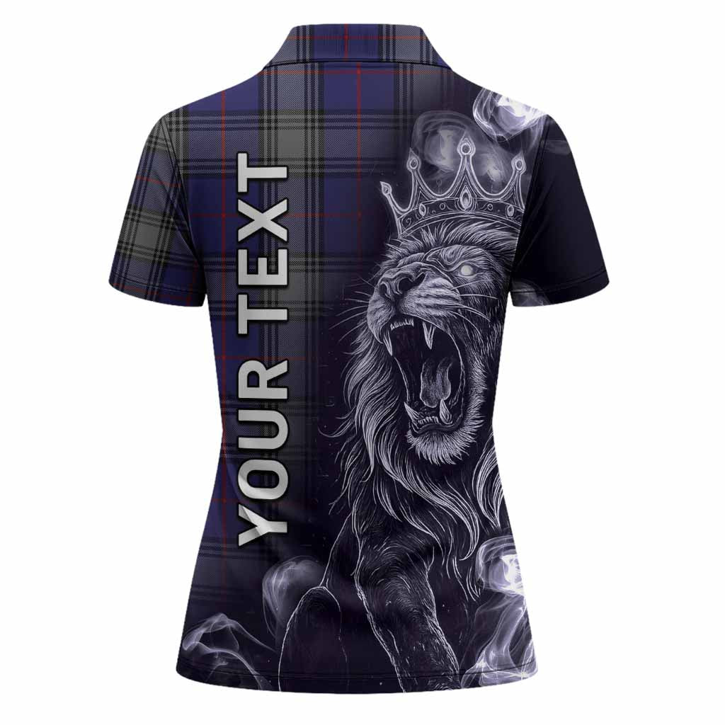 Kinnaird Tartan Women Polo Shirt Roaring Lion Heritage