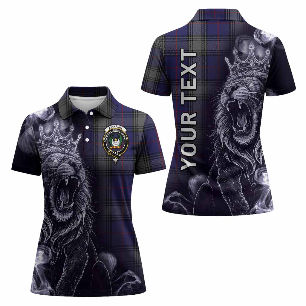 Kinnaird Tartan Women Polo Shirt Roaring Lion Heritage