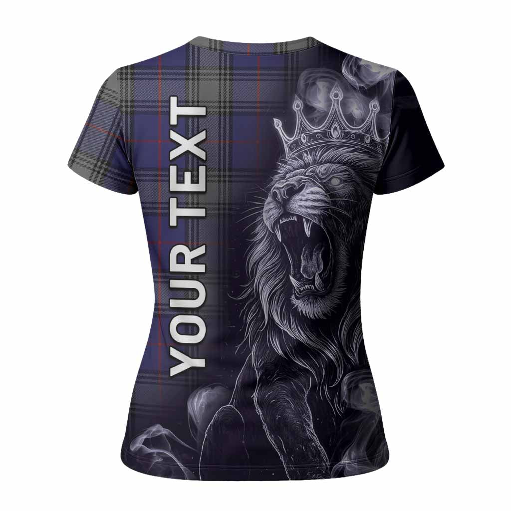 Kinnaird Tartan Women T shirt Roaring Lion Heritage