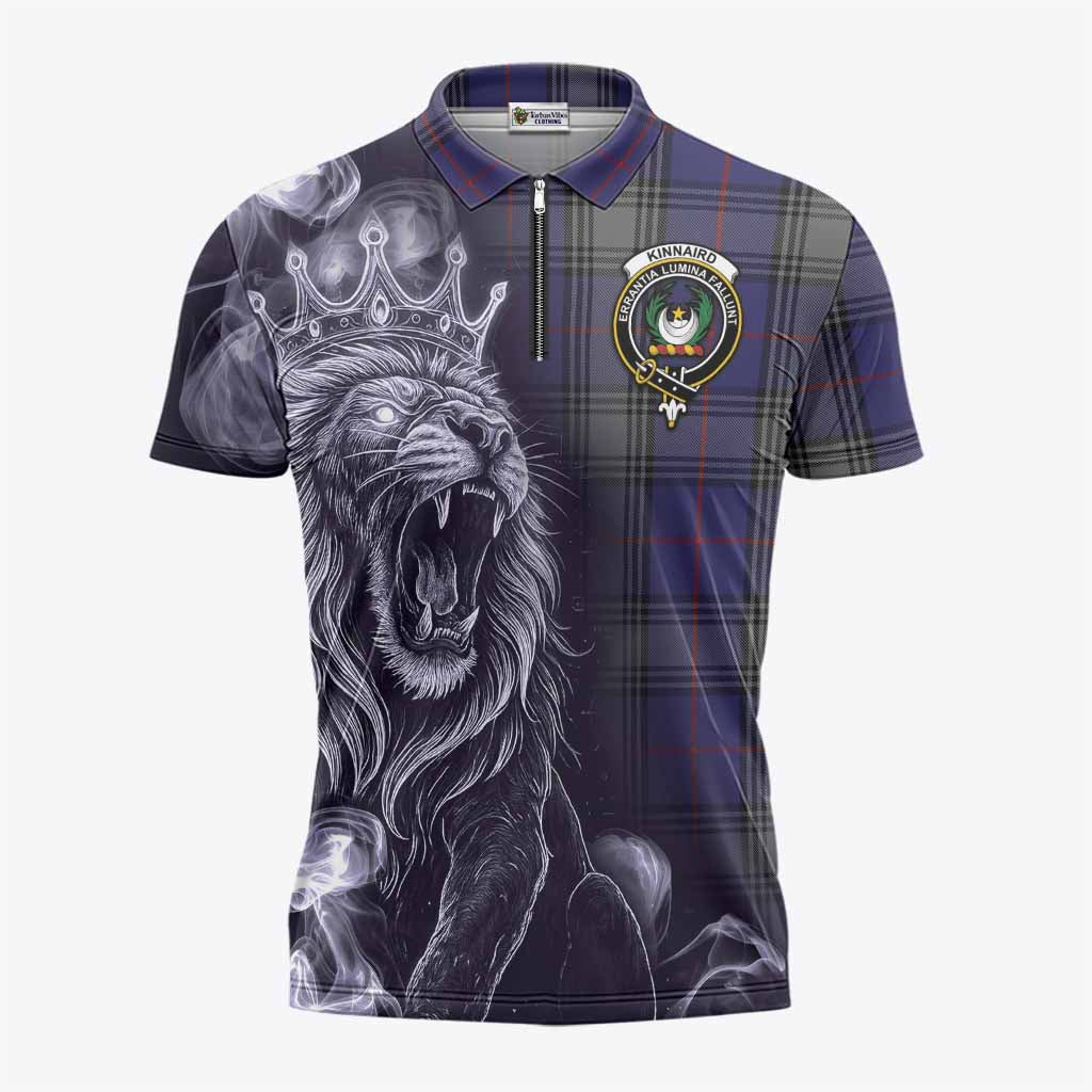 Kinnaird Tartan Zipper Polo Shirt Roaring Lion Heritage