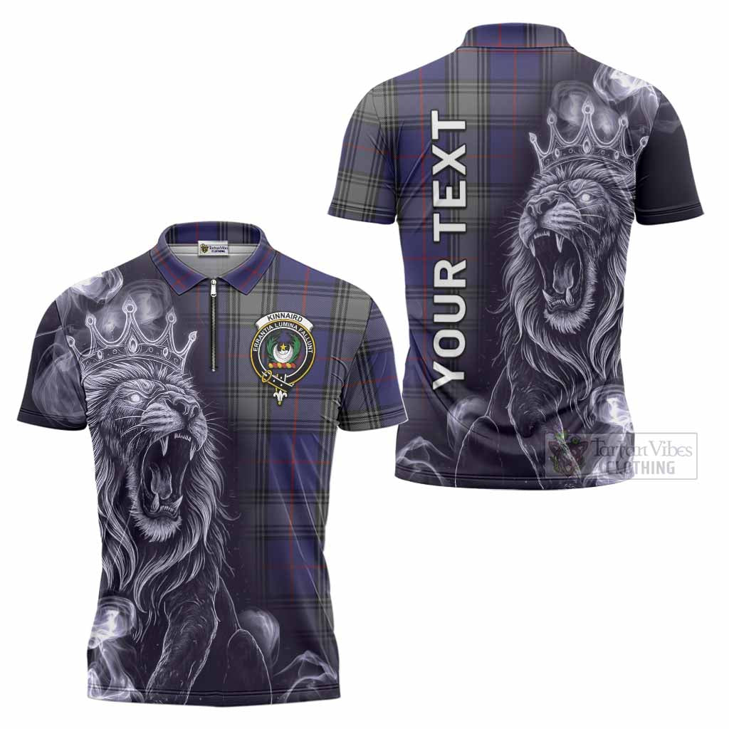 Kinnaird Tartan Zipper Polo Shirt Roaring Lion Heritage