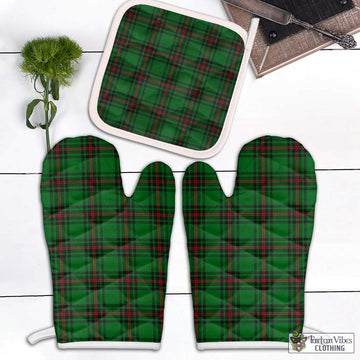 Kinnear Tartan Combo Oven Mitt & Pot-Holder Combo 1 Oven Mitt & 1 Pot-Holder White - Tartan Vibes Clothing