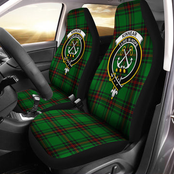 Kinnear Tartan Car Seat Cover with Family Crest One Size - Tartanvibesclothing