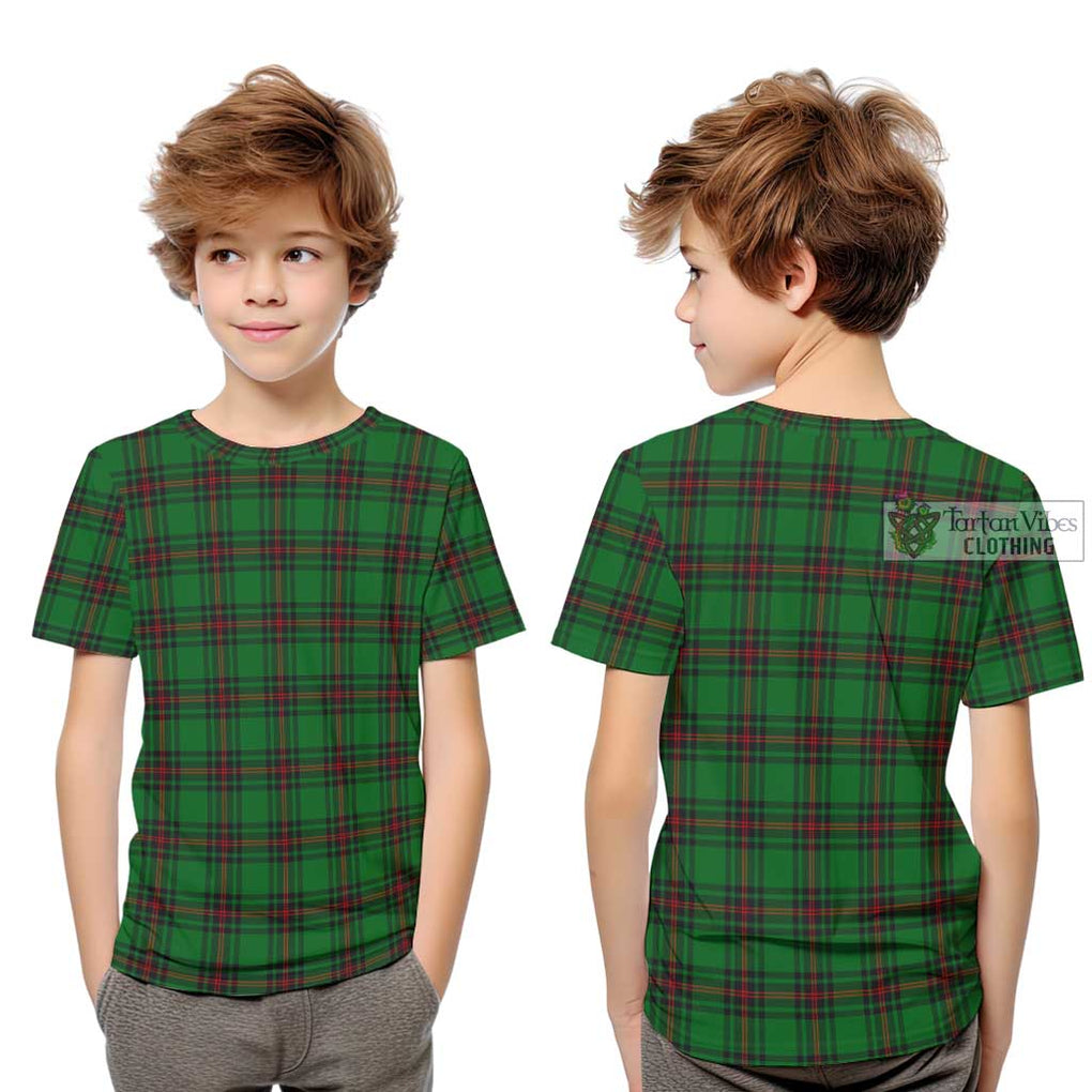 Kinnear Tartan Kid T-Shirt - Tartanvibesclothing Shop
