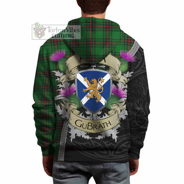 Tartan Vibes Clothing Kinnear Tartan Family Crest Hoodie Lion Rampant Royal Thistle Shield Celtic Inspired