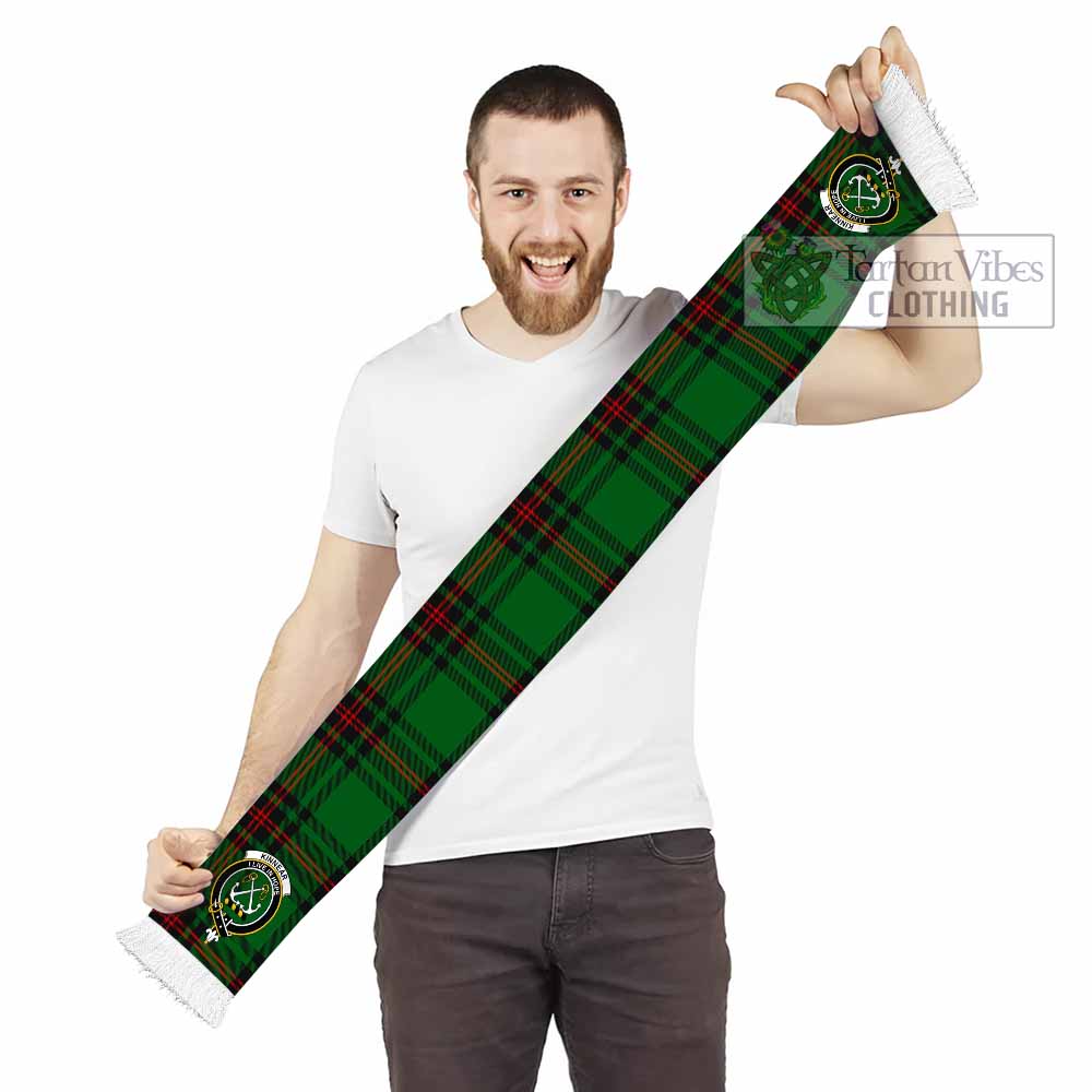 Tartan Vibes Clothing Kinnear Tartan Ruffneck Scarf with Family Crest