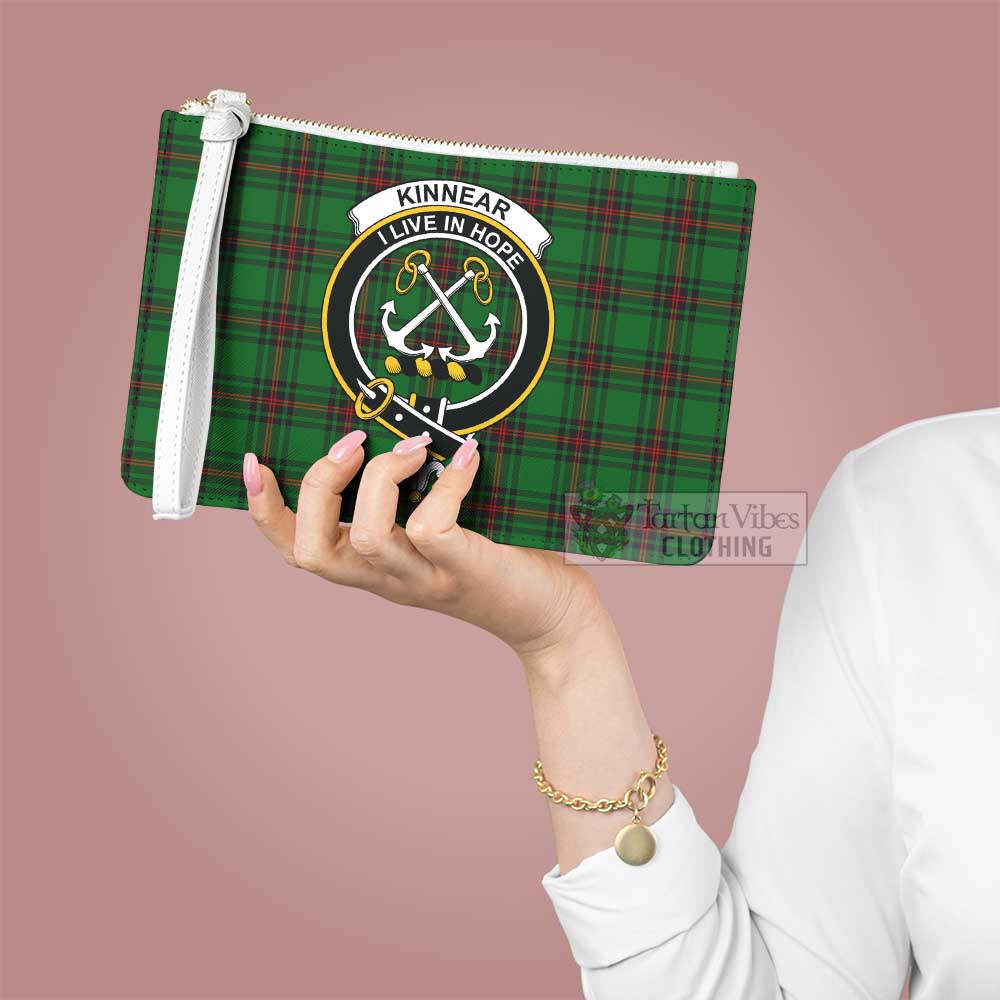 Tartan Vibes Clothing Kinnear Family Crest Tartan Clutch Bag