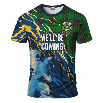 Kinnear Scotland Tartan T-Shirt WC2026 Football - We'll Be Coming