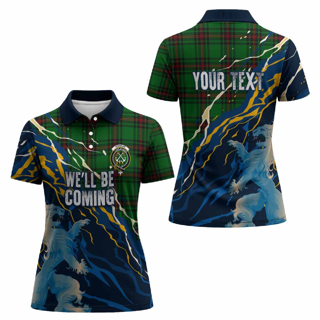 Kinnear Scotland Tartan Women Polo Shirt WC2026 Football - We'll Be Coming