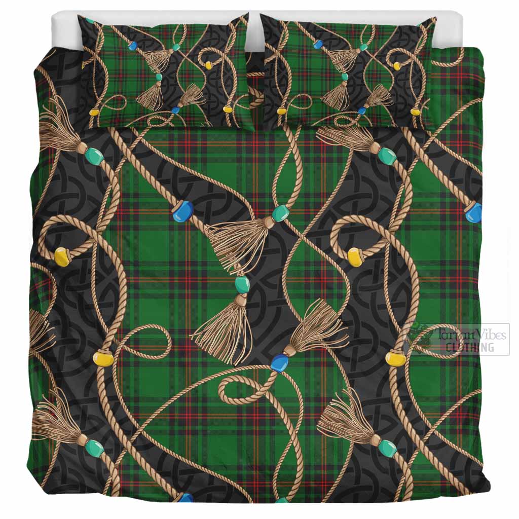 Kinnear Scottish Tartan Twisted Ropes Stylized Bedding Set UK Bedding Set UK Super King 104*94 inch - Tartan Vibes Clothing