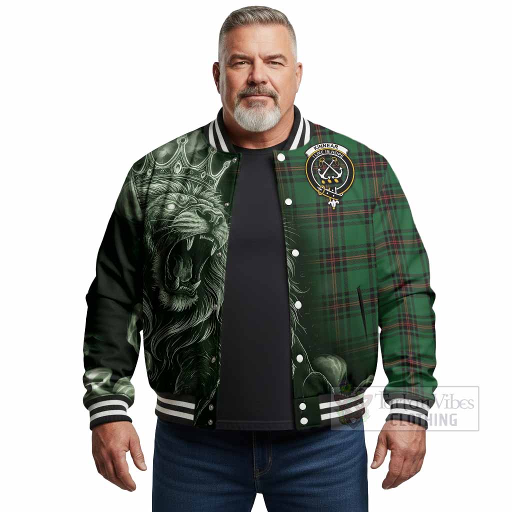 Kinnear Tartan Baseball Jacket Roaring Lion Heritage