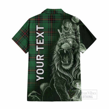 Kinnear Tartan Cotton Hawaiian Shirt Roaring Lion Heritage