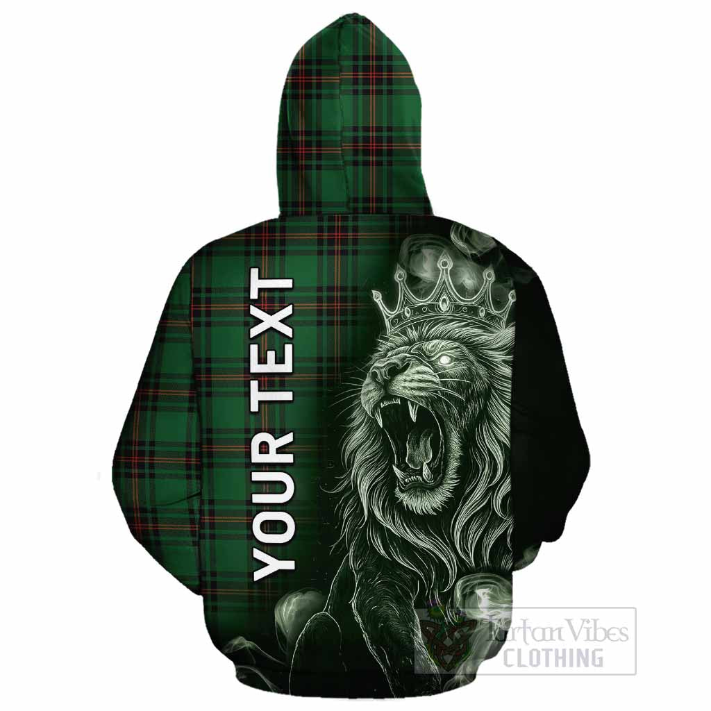 Kinnear Tartan Cotton Hoodie Roaring Lion Heritage