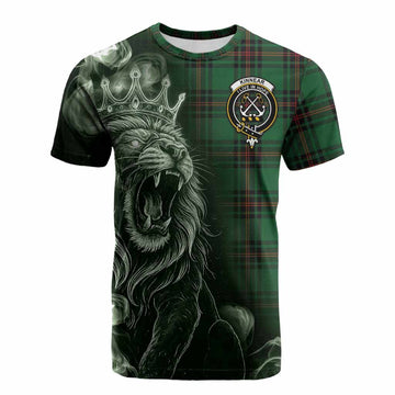 Kinnear Tartan Cotton T-shirt Roaring Lion Heritage