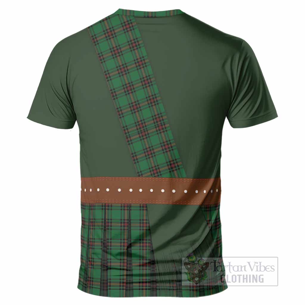 Kinnear Tartan Crest T-Shirt Kilt Costume Style