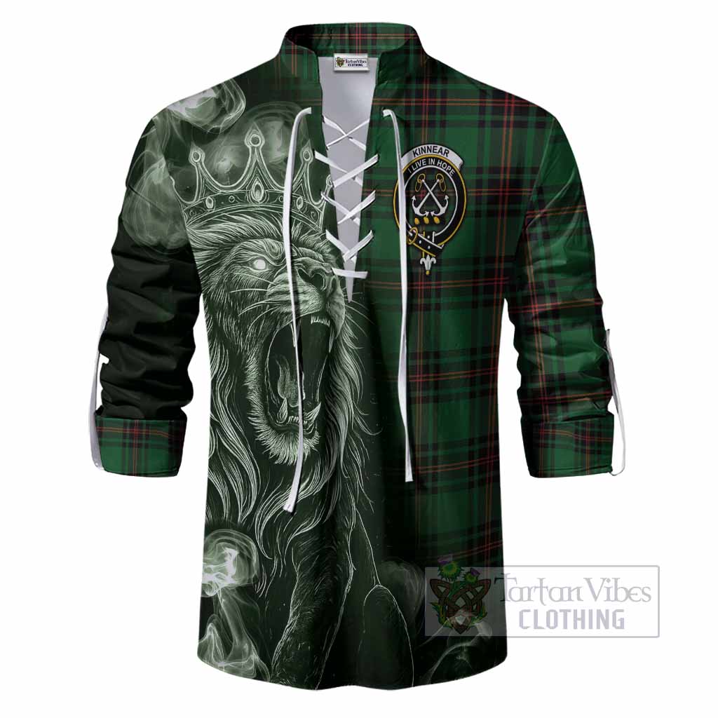 Kinnear Tartan Ghillie Shirt Roaring Lion Heritage