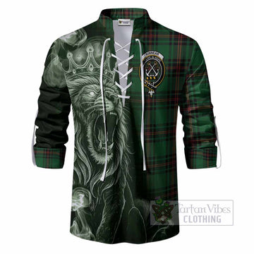 Kinnear Tartan Ghillie Shirt Roaring Lion Heritage