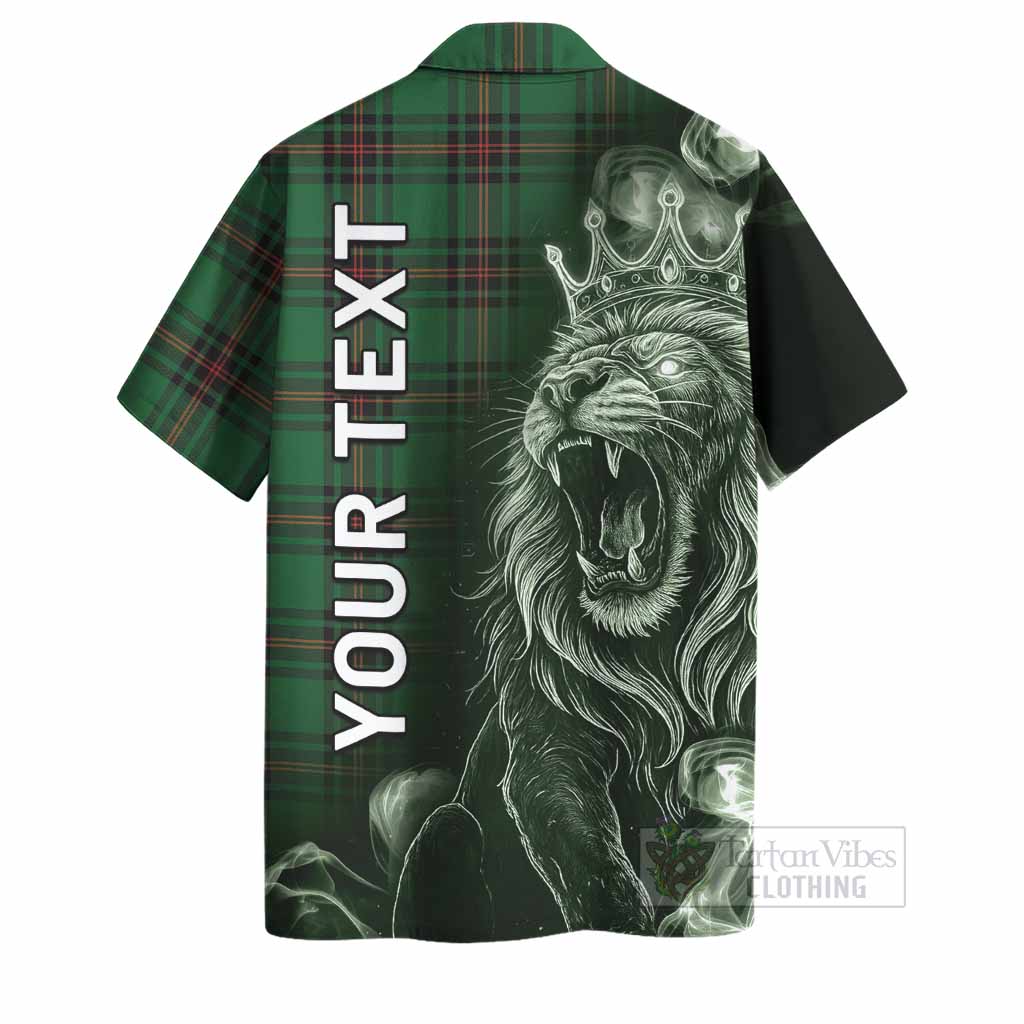 Kinnear Tartan Hawaiian Shirt Roaring Lion Heritage