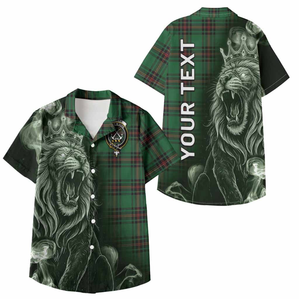 Kinnear Tartan Kid Hawaiian Shirt Roaring Lion Heritage
