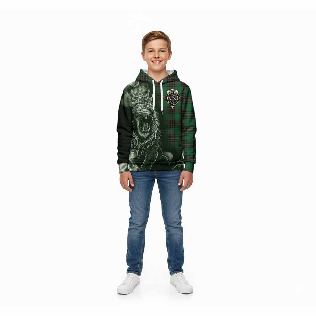 Kinnear Tartan Kid Hoodie Roaring Lion Heritage