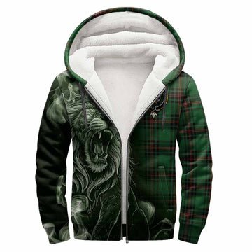 Kinnear Tartan Sherpa Hoodie Roaring Lion Heritage
