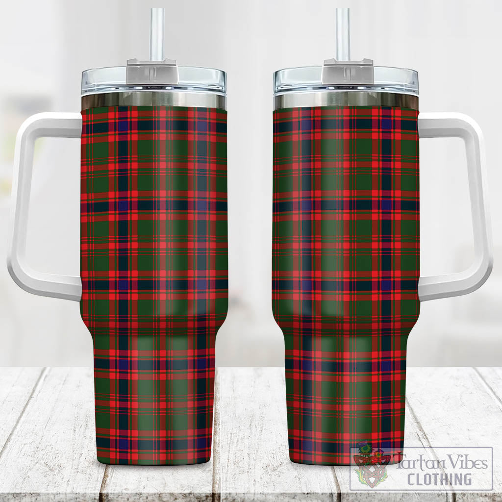 Kinninmont Tartan Tumbler with Handle One Size 40 OZ - Tartan Vibes Clothing