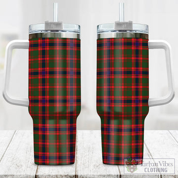 Kinninmont Tartan Tumbler with Handle One Size 40 OZ - Tartan Vibes Clothing