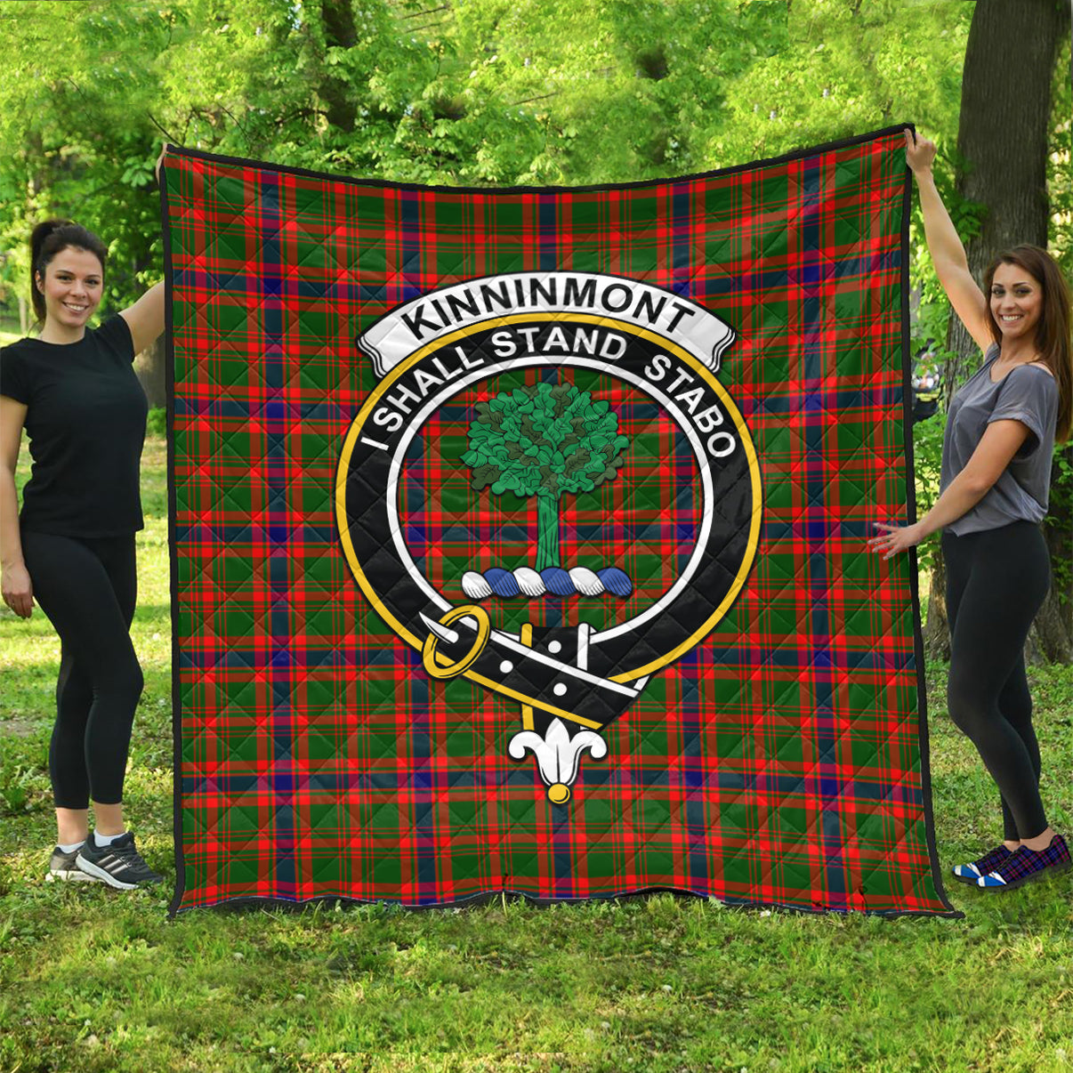 Kincaid Tartan Crest Quilt