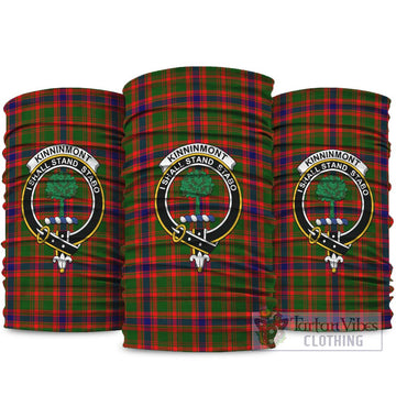 Kinninmont Tartan Neck Gaiters, Tartan Bandanas, Tartan Head Band with Family Crest package One Size - Tartan Vibes Clothing