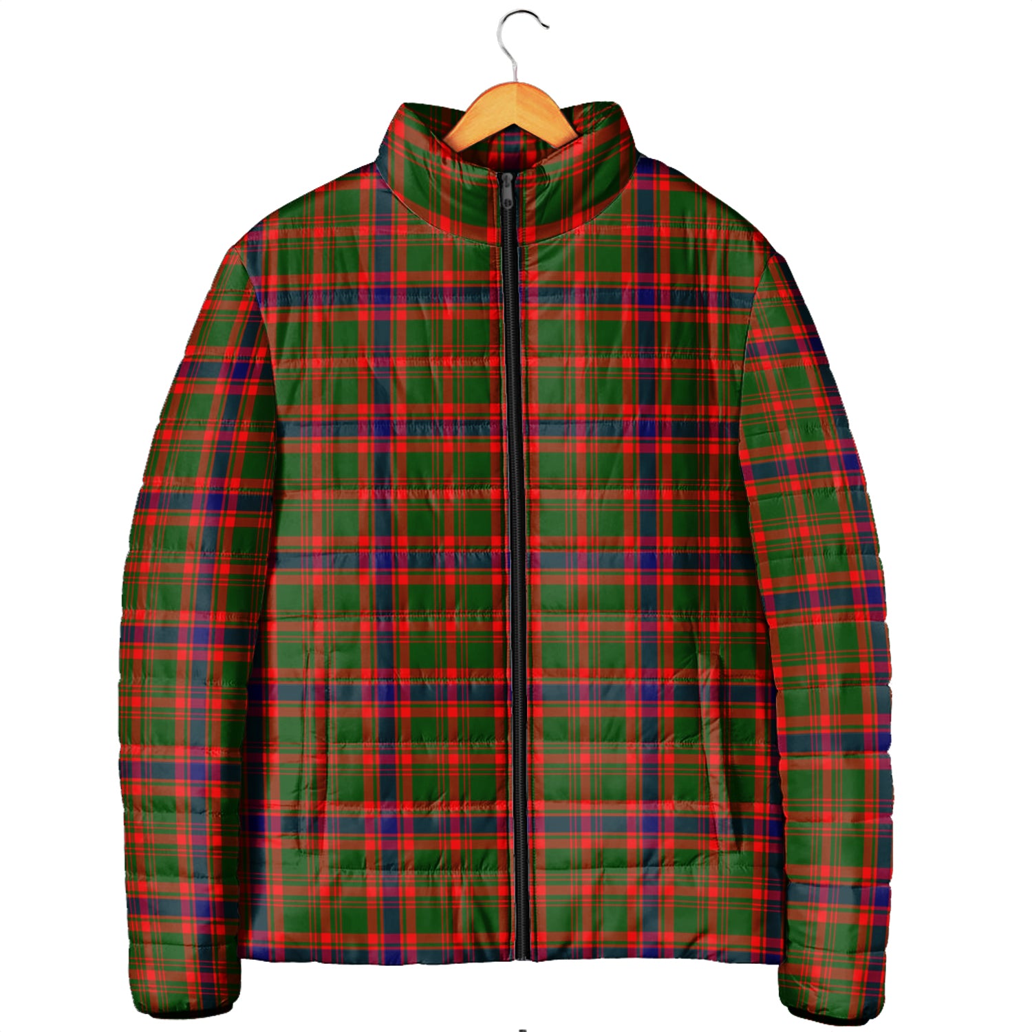 Kinninmont Tartan Padded Jacket Men's Padded Jacket - Tartan Vibes Clothing