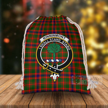 Kinninmont Tartan Christmas Santa's Bag with Family Crest - Tartan Vibes Clothing