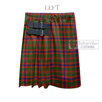 Kinninmont Tartan Men's Pleated Skirt - Fashion Casual Retro Scottish Kilt Style