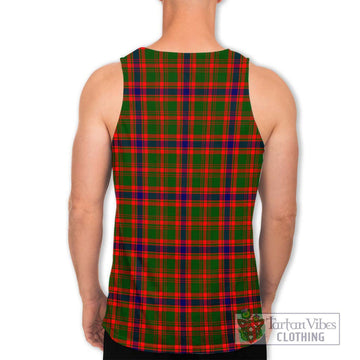 Kinninmont Tartan Men's Tank Top with Family Crest DNA In Me Style - Tartan Vibes Clothing