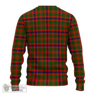 Kinninmont Tartan Ugly Sweater with Family Crest DNA In Me Style - Tartan Vibes Clothing