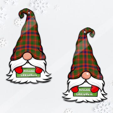 Kinninmont Gnome Christmas Ornament with His Tartan Christmas Hat - Tartan Vibes Clothing