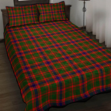 Kinninmont Tartan Quilt Bed Set - Tartan Vibes Clothing