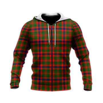Kinninmont Tartan Knitted Hoodie - Tartan Vibes Clothing