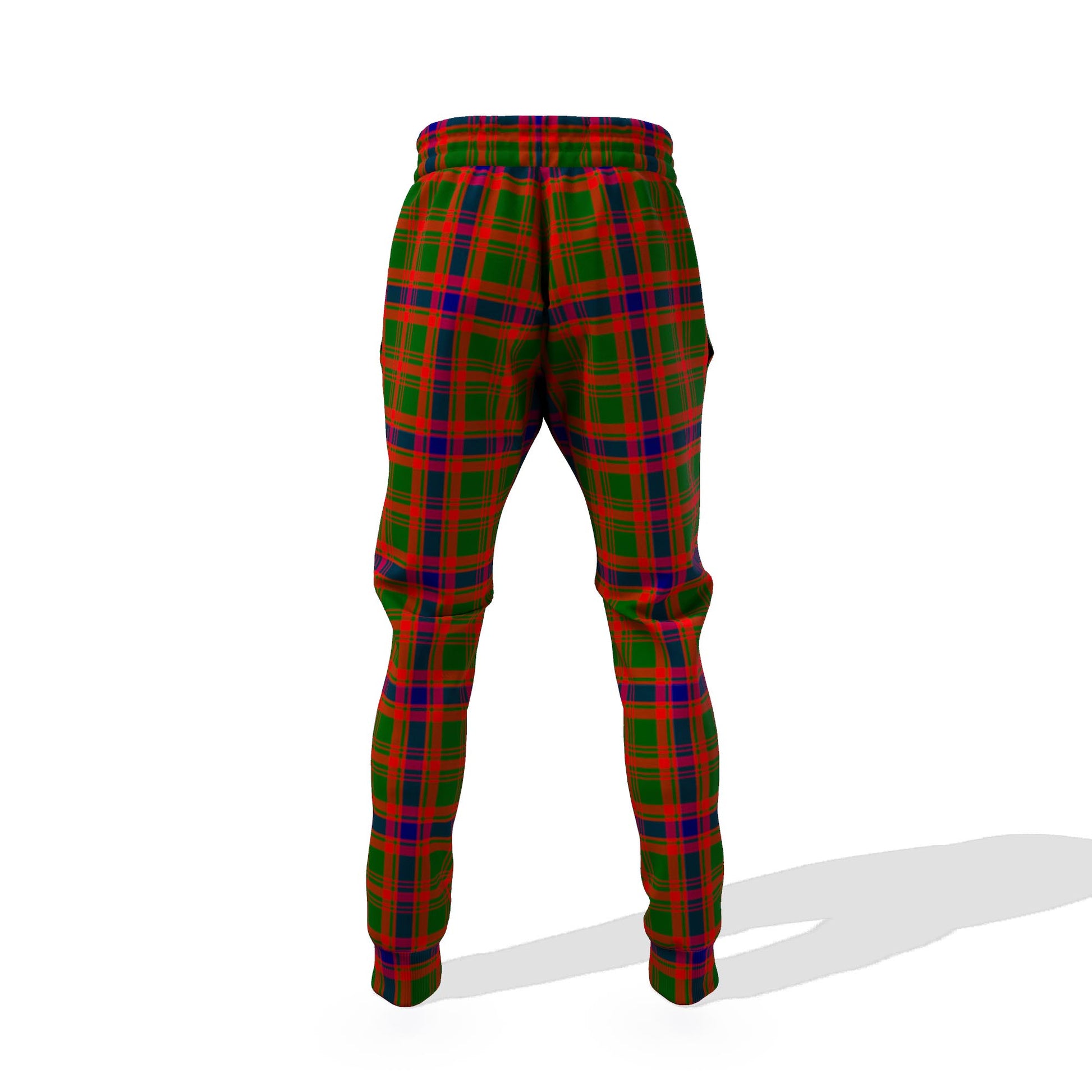 Kinninmont Tartan Joggers Pants with Family Crest 6XL - Tartan Vibes Clothing