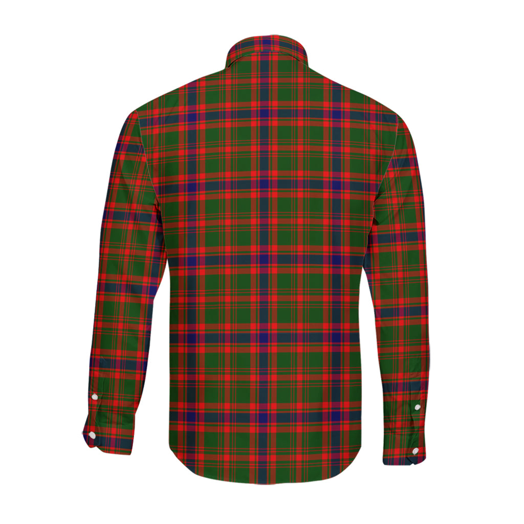 Kinninmont Tartan Long Sleeve Button Up Shirt - Tartan Vibes Clothing