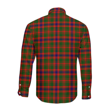 Kinninmont Tartan Long Sleeve Button Up Shirt - Tartan Vibes Clothing