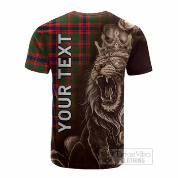 Kinninmont Tartan Cotton T-shirt Roaring Lion Heritage