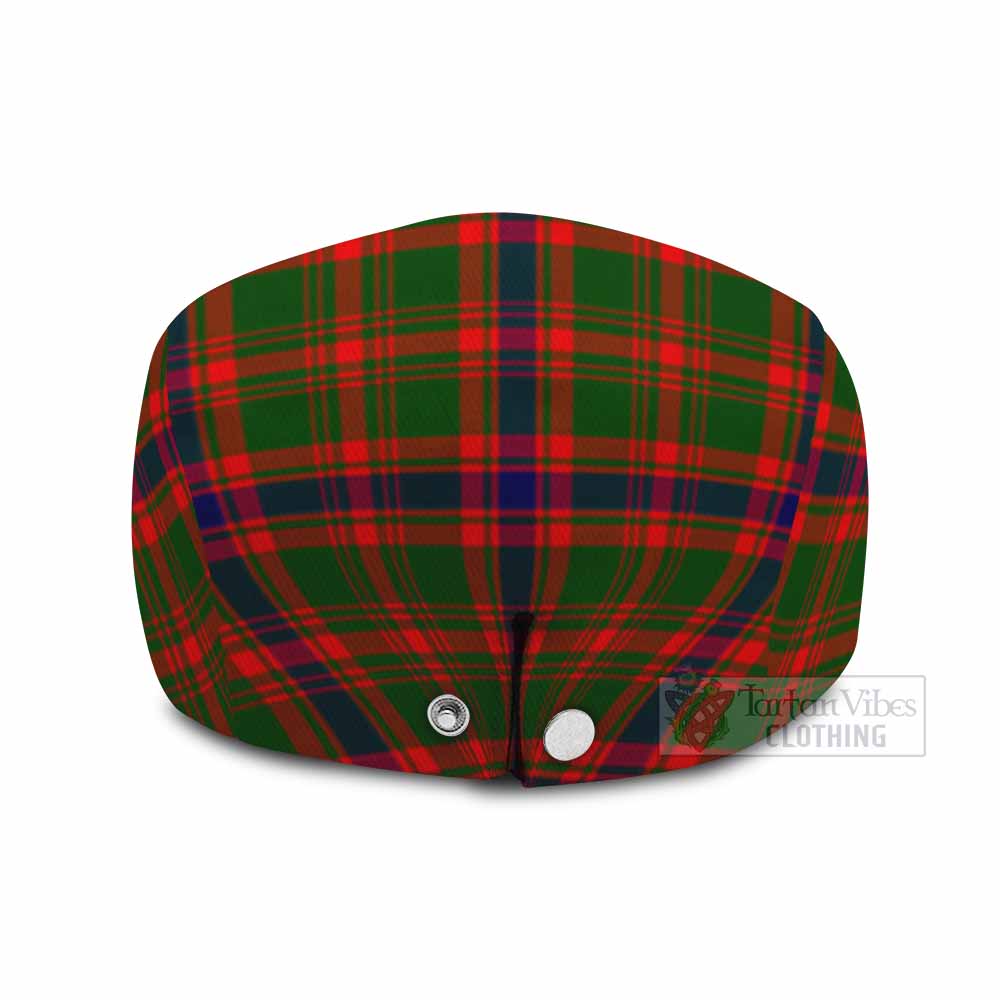 Kinninmont Tartan Jeff Cap, Tartan Flat Cap