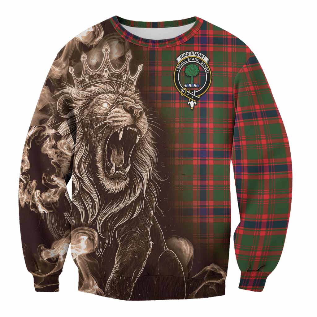Kinninmont Tartan Sweatshirt Roaring Lion Heritage