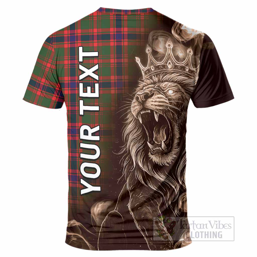 Kinninmont Tartan T-Shirt Roaring Lion Heritage