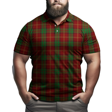 Kirk Tartan Mens Polo Shirt Kid - Tartan Vibes Clothing