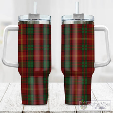 Kirk Tartan Tumbler with Handle One Size 40 OZ - Tartan Vibes Clothing
